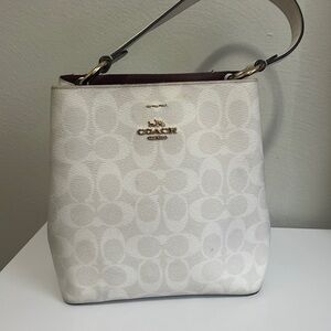 Mollie Bucket Bag 22 In Signature Canvas